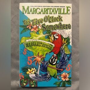 Collector’s Edition Margaritaville Adult Coloring Book